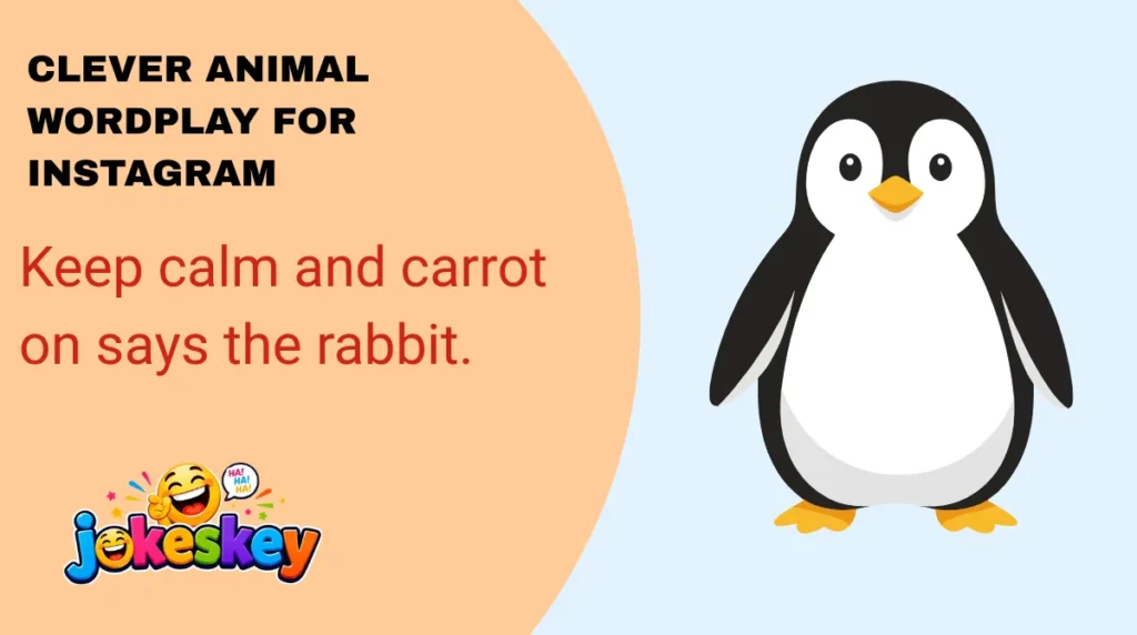 Clever Animal Wordplay for Instagram