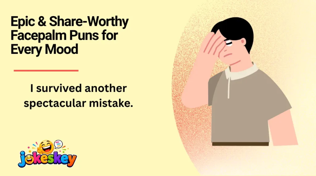 Epic & Share-Worthy Facepalm Puns for Every Mood