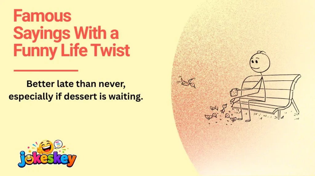 Famous Sayings With a Funny Life Twist