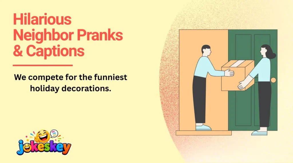 Hilarious Neighbor Pranks & Captions
