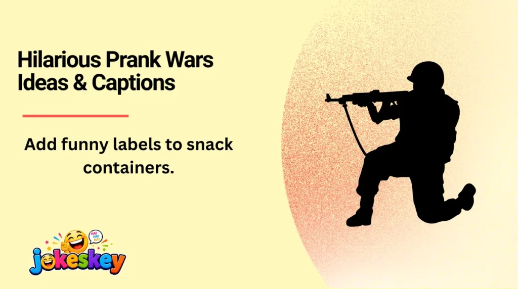 Hilarious Prank Wars Ideas & Captions