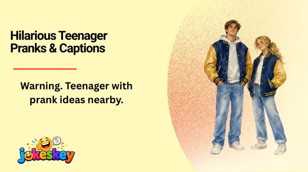 Hilarious Teenager Pranks & Captions