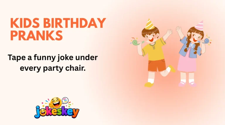 Kids Birthday Pranks