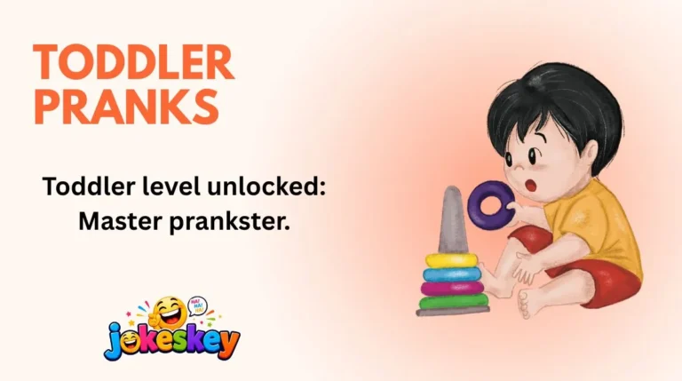 Toddler Pranks