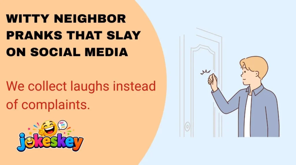 Witty Neighbor Pranks That Slay on Social Media